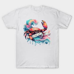 Cancer Zodiac Sign T-Shirt